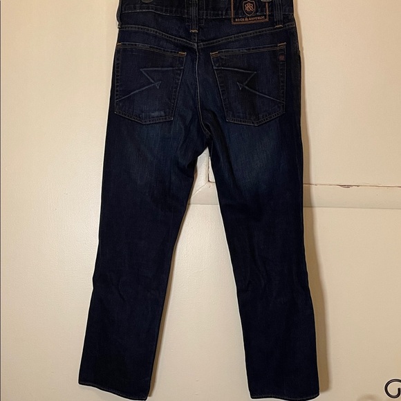 Men's Rock & Republic Dark Blue Jeans 34 X 30 - Picture 6 of 7
